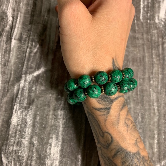 Handmade turquoise bracelets - Picture 2 of 2